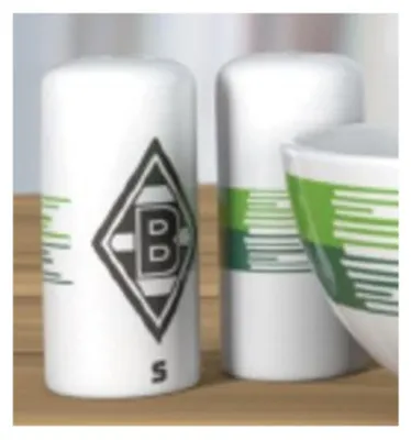 Produktbild von Borussia M´Gladbach Salz-& Pfefferstreuer Streifen