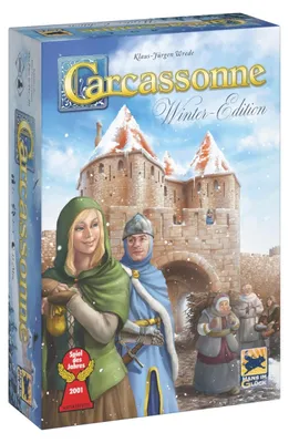 Immagine prodotto di Hans im Glück gioco di famiglia gioco di strategia Carcassonne Winter Edition HIGD0508
