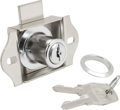Immagine prodotto di Serratura per cassetti di mobili 301/55 mm. Cromo