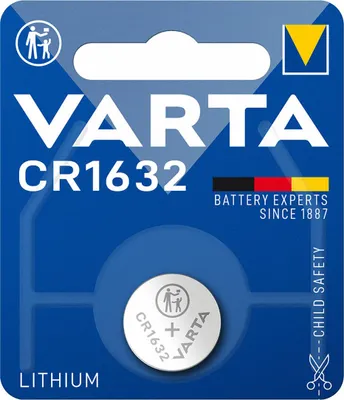 Produktbild von Lithium-Knopfzelle Varta CR1632 3 V 1.55 V