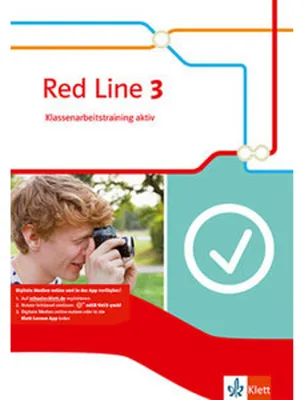 Obrázek produktu pro Red Line 3. Klassenarbeitstraining aktiv mit Mediensammlung Klasse 7