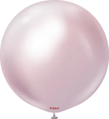 Immagine prodotto di Palloncini in lattice rosa specchiato oroKalisan, rosa, 45 cm, 25 pezzi.