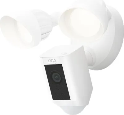 Produktbild von Amazon Ring Floodlight Cam Wired Plus White