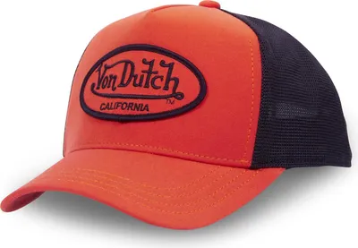 Produktbild von Von Dutch Originals Trucker Cap - SHINY California Logo Red