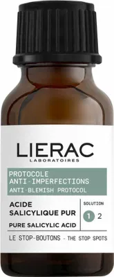 Image de ANTI IMPERFECTIONS PROTOCOLE arrêter les boutons salicylsä ure pur 1 u
