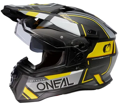 Obrázok produktu pre Prilba O'NEAL Enduro D-SRS Square , čierna sivá neónovo žltá, XS
