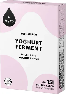 Produktbild von Yoghurt Ferment - Bulgarisch 3x5g