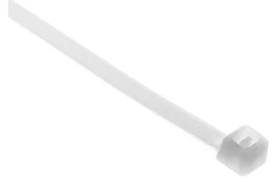 Immagine prodotto di Fascetta stringicavo 4,8/300 mm bianca, 100 pezzi