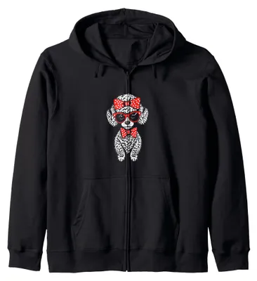 Produktbild von Launisches Hündchen Kapuzenjacke