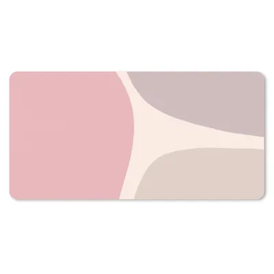 Produktbild von MuchoWow® Mauspad Mousepad Gestaltung - Pastell - Minimalismus 60x30 cm - Mousepads - Maus Mat - Pad - Mausunterlage - Nachhaltig