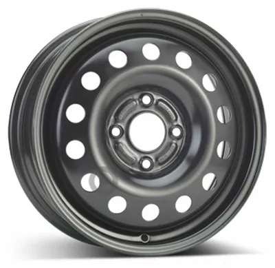 Zdjęcie produktu dla felgi żeliwne ALCAR ACCIAIO 8200 6x15 4x108 ET 52.5 BLACK