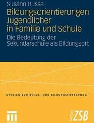 Obrázok produktu pre Bildungsorientierungen Jugendlicher in Familie und Schule