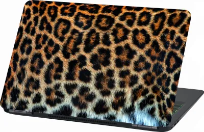 Produktbild von Premium Laptop Universal Folien Cover – Matt, Kratzfest & Rückstandslos entfernbar LP27 Leopardfell 15 Zoll 26x38cm