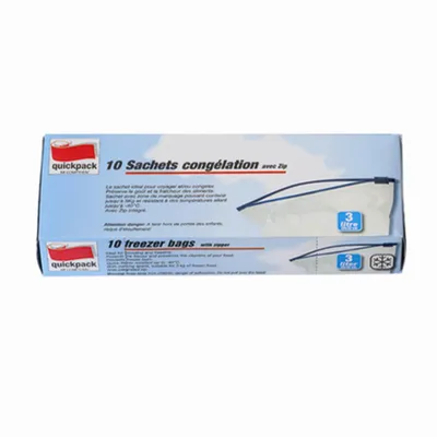 Produktbild von Qp Gefr.beutel Q Uickv.3L 10Er 070784