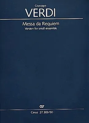 Produktbild von Messa da Requiem, Partitur