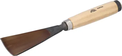 Produktbild von STUBAI Stemmeisen Stechbeitel Serie 52 - Form 5 | Gerades Hohleisen - 70 mm, mit Holzgriff, zum Vorstechen, für Anschlagarbeiten, Schrupparbeiten, Rosetten, zur Bearbeitung von Holz