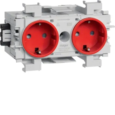 Obrázek produktu pro Hager GS20013020, Červená, IP20, 250 V, 10 kusů