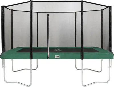 Produktbild von Salta Combo Trampolin - 396x244cm - Rechteckig Grün