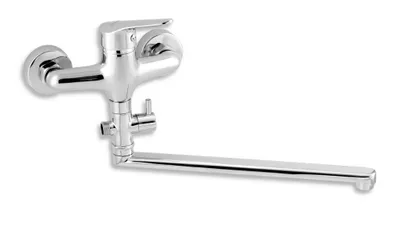 Obrázok produktu pre Paneláková batéria páková Novaservis Titania Iris New chróm 94472/1,0