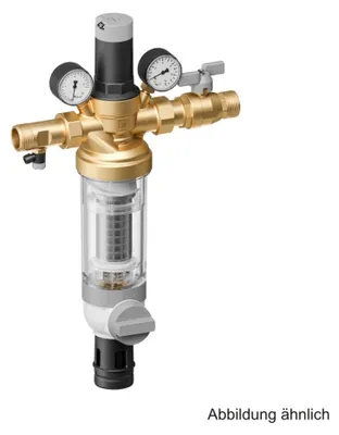 Produktbild von RESIDEO Hauswasserstation HS10S, 0,1 mm, bleifrei, Tülle 1", 1 Stk.