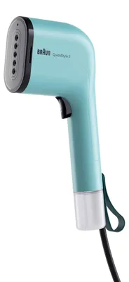 Obrázok produktu pre Braun 3 GS 3013, Ručný parný čistič, 0,07 L, 0,5 min, Svetlozelená, Tlačidlá, Ručný spínač