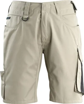 Produktbild von MASCOT® Stuttgart Shorts Größe C62, hellkhaki/schwarz | Packung (1 Stück)