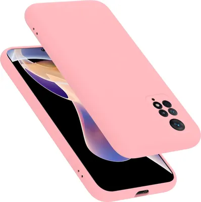 Obrázok produktu pre Cadorabo ochranné puzdro pre Xiaomi RedMi NOTE 11 PRO 4G / 5G v ružovom puzdre na mobilný telefón Puzdro Kryt TPU Etui