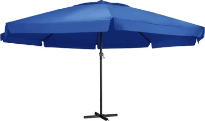 Produktbild von Sonnenschirm mit Aluminium-Mast 600 cm Azurblau