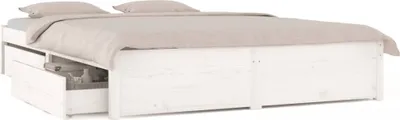 Zdjęcie produktu dla VidaXL 3103514, Biały, 145,5 cm, 2,06 m, 31 cm, 1400 x 2000 mm, 1 szt.