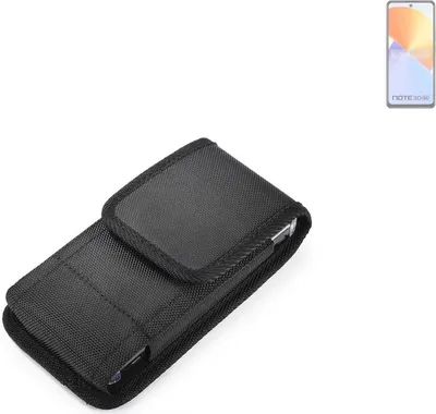 Produktbild von Holster Gürteltasche kompatibel mit Infinix Note 30 5G Holster Gürtel Tasche wasserabweisend Handy Hülle Schutz Hülle Outdoor schwarz K-S-Trade