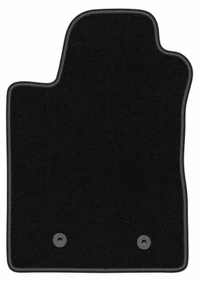 Immagine prodotto di Tappetino guidatore in moquette per Toyota Corolla Verso II 2004-2009 (monovolume) – 1 pezzo, nero, su misura – Wielganizator BASIC