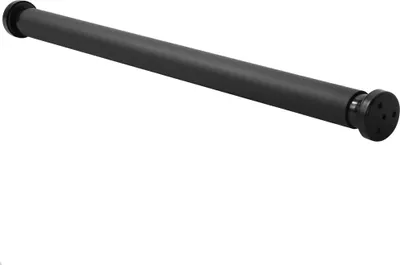 A black pull-up bar is shown against a white background.