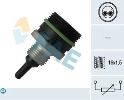 Produktbild von FAE Ansauglufttemperatursensor 33901 für SCANIA 3 - series