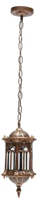 Immagine prodotto di Lampada a sospensione, design vintage, per interni ed esterni, marrone