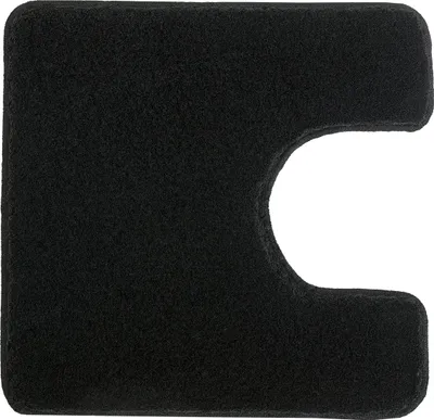 Produktbild von Little Wolke Little Wolke Toilettenmatte 55x55 cm schwarz