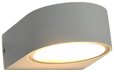 Produktbild von vidaXL Außenwandleuchten 2 Stk. 11 W Weiß Rund