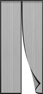 Zdjęcie produktu dla Magnetyczna kurtyna przeciw owadom do drzwi 80/90/100 x 210/220 cm czarna