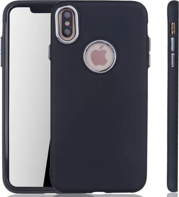 Produktbild von Apple iPhone XS Max Hülle - Handyhülle für Apple iPhone XS Max - Handy Case in Schwarz