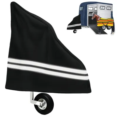 Produktbild von Solidchoice – Universelle Abdeckplane für Pferdeanhänger, aus 600D Oxford-Gewebe