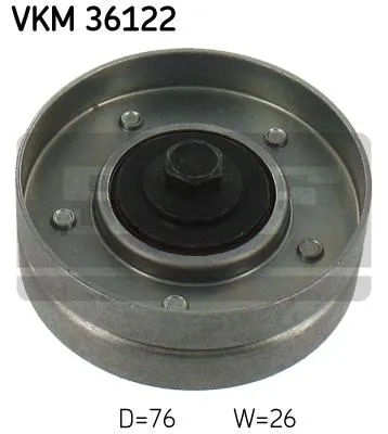 Produktbild von SKF VKM 36122 Umlenkrolle Keilrippenriemen für VOLVO V40 Kombi (645) S40 I (644)