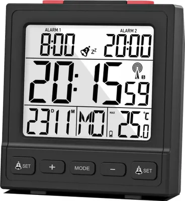 Obrázok produktu pre Mebus 25581 Rádiom riadený budík