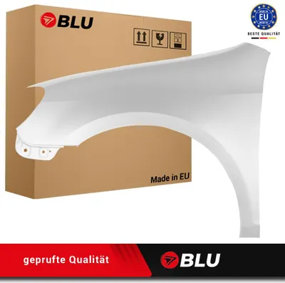 Image de BLU Aile Compatible avec VW Volkswagen Golf VI 6 berline LC9A Gauche Weiss PureWeiss | 2008-2016 | Avant | Peint| Prêt à Monter | Galvanisé