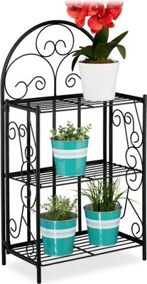 Produktbild von Klappbarer Blumenständer aus Metall
