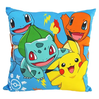 Produktbild von Pokemon Dekokissen 40×40 cm - Kissenbezug mit Füllung