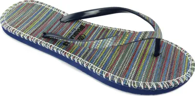 Produktbild von BRASILERAS Damen Zehensandalen mit rutschfester Sohle bequem schuhe strand/schwimmbad/stadt blau 35/36 EU - M3HIP
