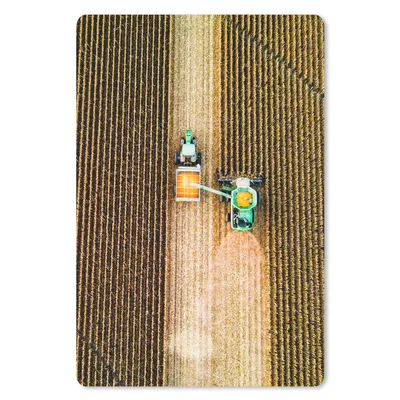 Produktbild von MuchoWow® Mauspad Mousepad Traktor - Feld - Land - Bauernhof - Ernte 18x27 cm - Mousepads - Maus Mat - Pad - Mausunterlage