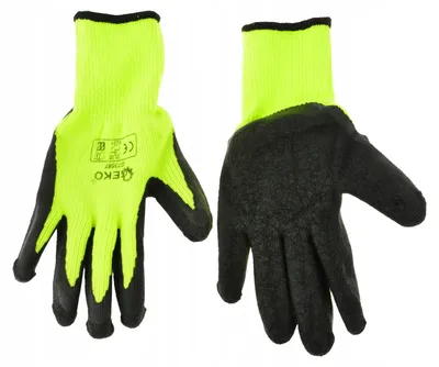 Produktbild von Gefütterte Winter-ArbeitsHandschuhe GREEN, Größe 8