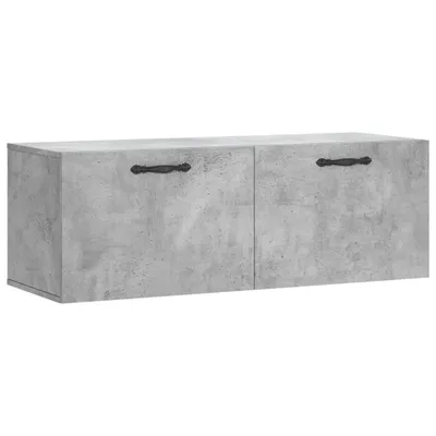 Obrázek produktu pro vidaXL Nástěnná skříň betonová šedá 100x36,5x35 cm odvozený dřevěný výrobek