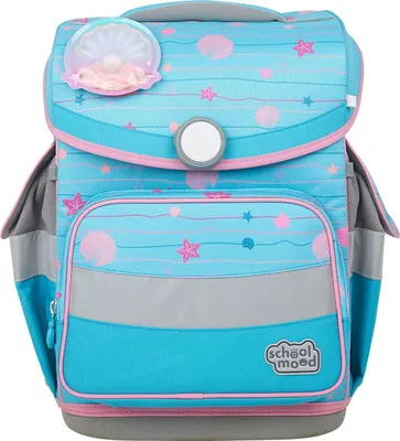 Produktbild von School-Mood Timeless mit LED Patchy Schulranzen-Set 7-teilig Lilly türkis