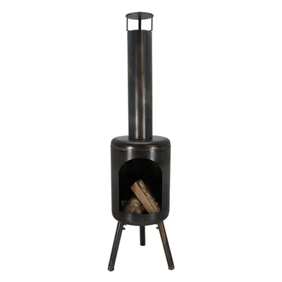 Produktbild von Esschert Design FF467, Tragbare Feuerstelle, offen, Brennholz, Schwarz, Draußen, Stahl